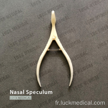 Speculum nasal en plastique jetable